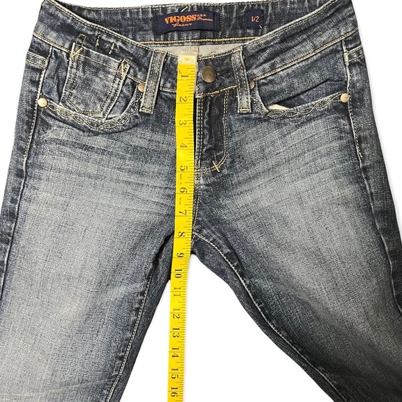 Vigoss jeans bootcut womens size 1/2 - Picture 7 of 7